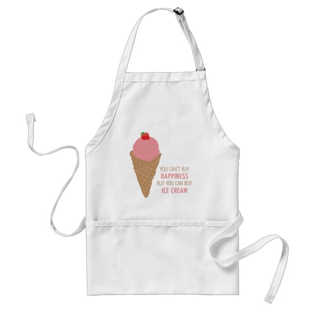 Buy Ice Cream Standard Apron (Front)