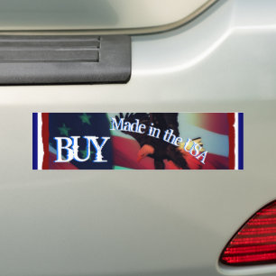 Buy Made in the USA Bumper Sticker