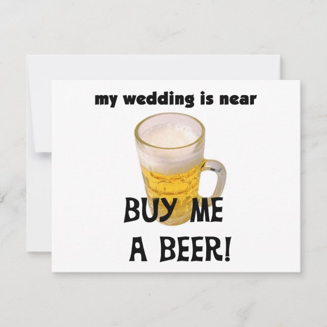 Buy Me a Beer Bachelor Party Tshirts and Gifts (Front)