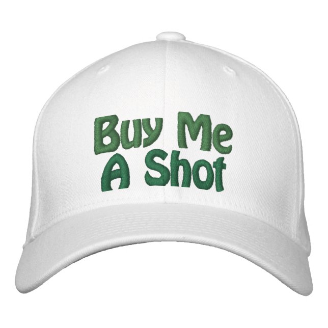 Buy Me A Shot Embroidered Hat (Front)