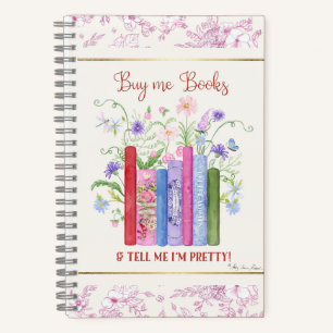 Buy Me Books Romantic Pretty Watercolor Floral