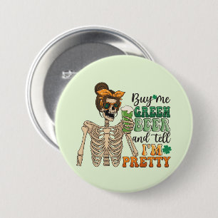 Buy Me Green Beer   St. Patrick's Day 7.5 Cm Round Badge
