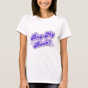 Buy My Book Purple Style T-Shirt