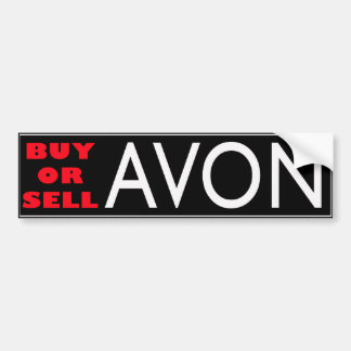 BUY or SELL AVON Bumper Sticker