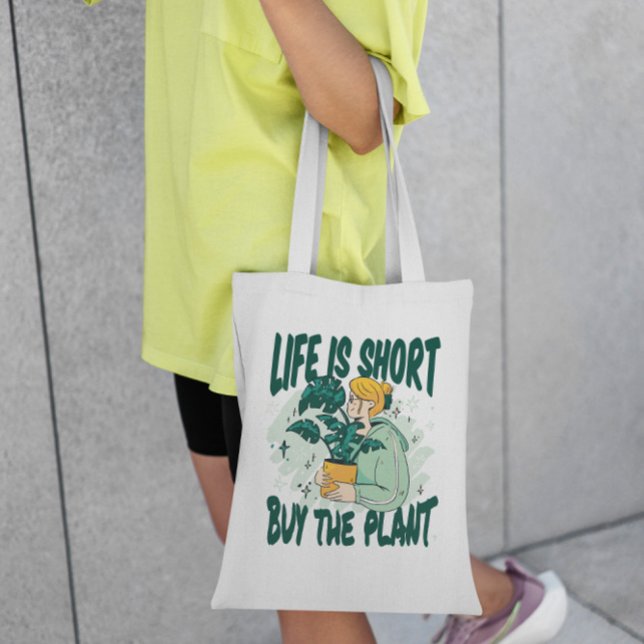 Buy Plants Quote Tote Bag (Creator Uploaded)