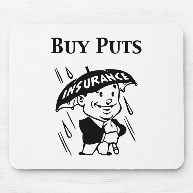Buy Puts Mouse Mat (Front)