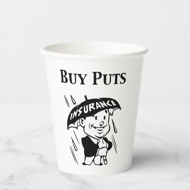 Buy Puts  Paper Cups (Front)
