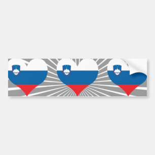 Buy Slovenia Flag Bumper Sticker