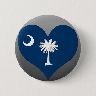 Buy South Carolina Flag 6 Cm Round Badge