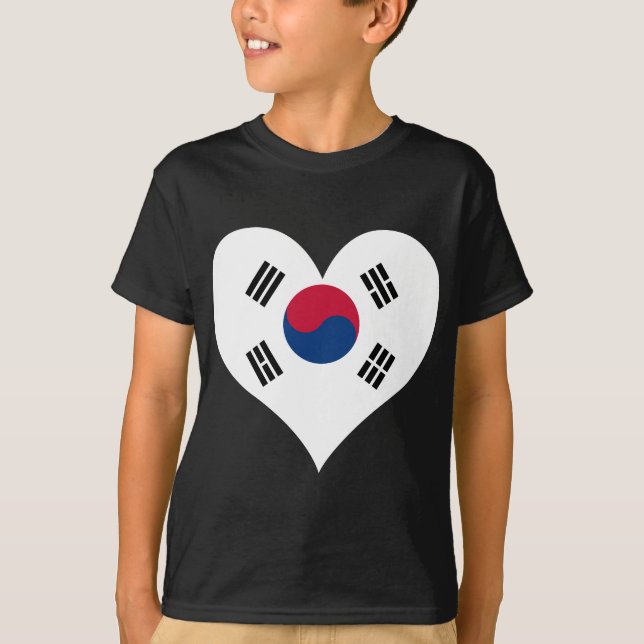 Buy South Korea Flag T-Shirt (Front)