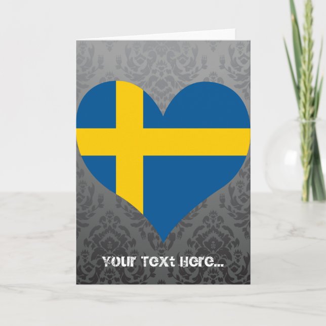 Buy Sweden Flag Card (Front)