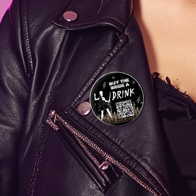 Buy the Bride a Drink Last Tour Punk Bachelorette 6 Cm Round Badge (Creator Uploaded)