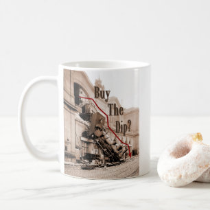 Buy The Dip Stock Market Humour Coffee Mug