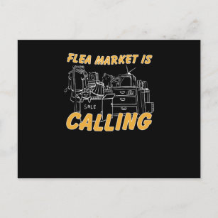 Buy The Flea Market Flea Market Saying Ramsch Postcard