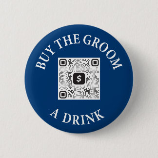 Buy The Groom A Drink QR Code Pins Bachelor Party