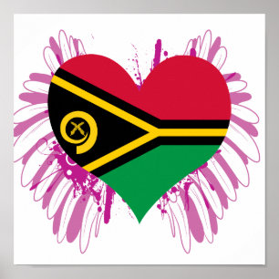 Buy Vanuatu Flag Poster