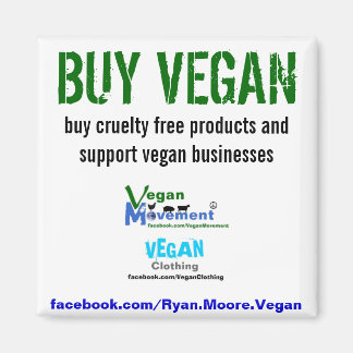 BUY VEGAN MAGNET