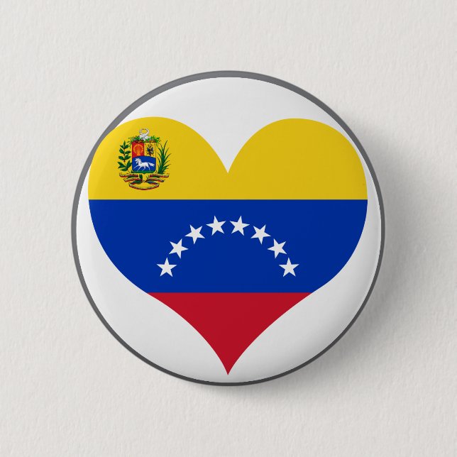 Buy Venezuela Flag 6 Cm Round Badge (Front)