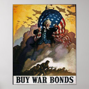Buy War Bonds! Poster