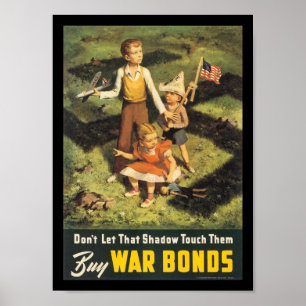 Buy War Bonds World War 2 Poster