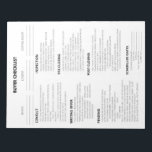 BUYER CHECKLIST NOTEPAD FOR REALTOR<br><div class="desc">This is a custom list of a buyers checklist timeline for Indiana Realtors</div>