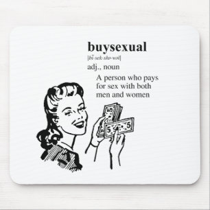 BUYSEXUAL MOUSE MAT