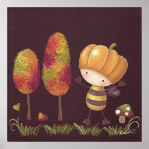 Buz-buz Takes An Autumn Walk Poster