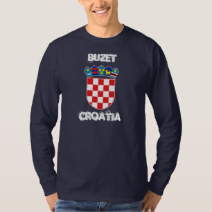 Buzet, Croatia with coat of arms T-Shirt