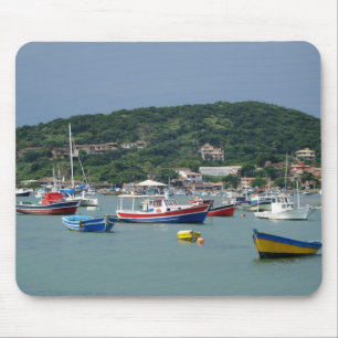 buzios boats mouse mat