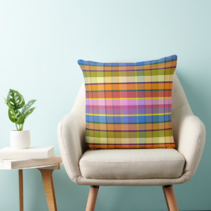 Buzy Plaid RB Cushion