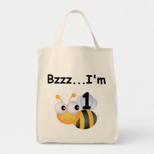 Buzz Bumblebee 1st Birthday T-shirts and Gifts Tote Bag
