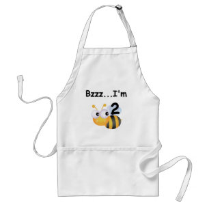 Buzz Bumblebee 2nd Birthday T-shirts and Gifts Standard Apron