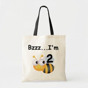 Buzz Bumblebee 2nd Birthday T-shirts and Gifts Tote Bag