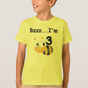 Buzz Bumblebee 3rd Birthday T-shirts and Gifts