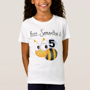 Buzz Bumblebee Customisable Birthday T-shirt