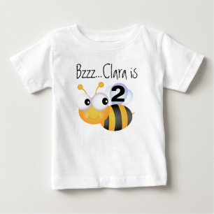 Buzz Bumblebee Customisable Birthday T-shirt
