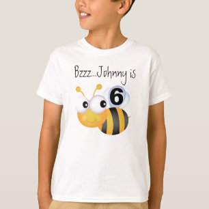 Buzz Bumblebee Customisable Birthday T-shirt
