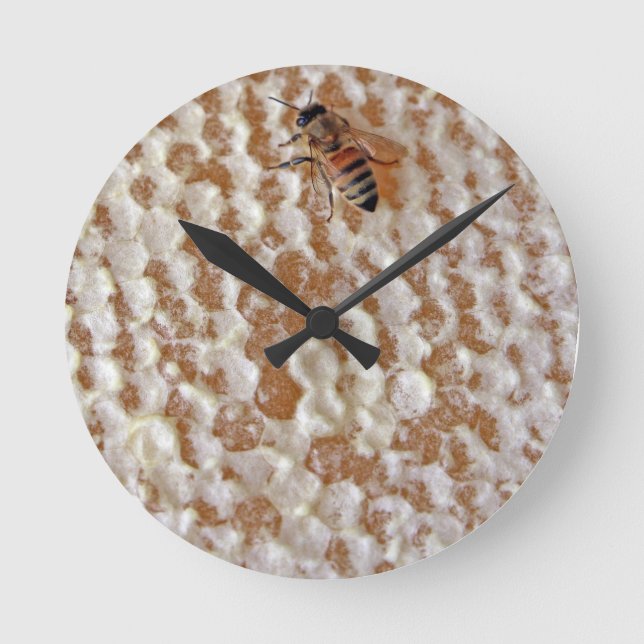 Buzz Buzz Wall Clock (Front)