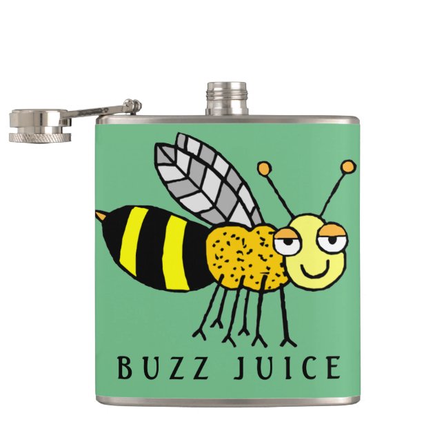 Buzz Juice Hip Flask (Opened)