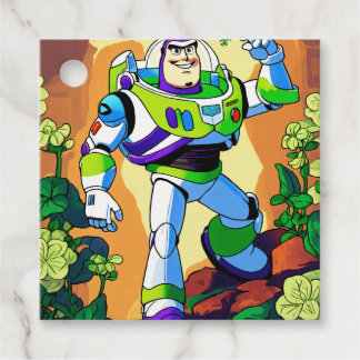 Buzz Lightyear: A Botanical Discovery Favour Tags
