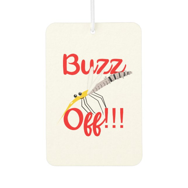 Buzz Off Air Freshener (Front)