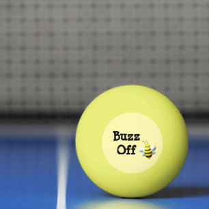 Buzz Off Bee Ping Pong Ball