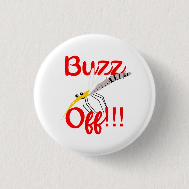 Buzz Off Buttons (Front)