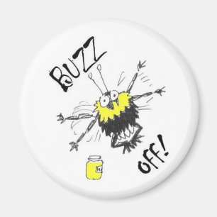 Buzz Off! Magnet