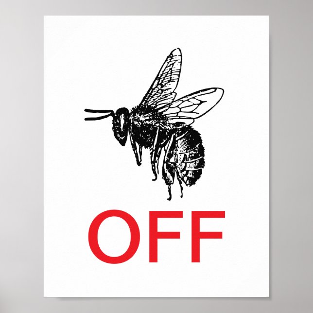 Buzz Off Poster (Front)