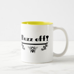 Buzz off! Two-Tone coffee mug