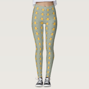 Buzz Off Whimsical Bees Leggings