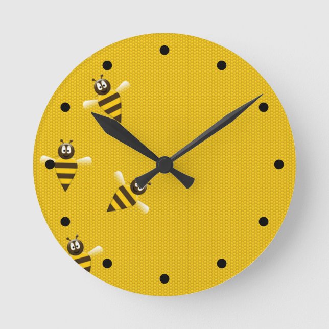 Buzz Time Round Clock (Front)