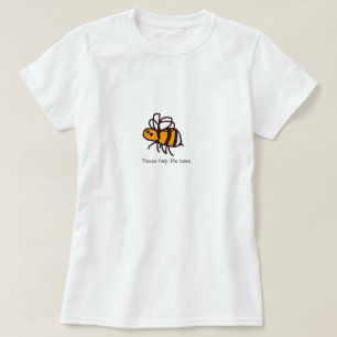 BuzzAboutBees Please Help The Bees Ladies' T-Shirt