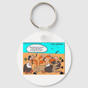 Buzzard In Ecstacy Funny Gifts Tees & Collectibles Key Ring